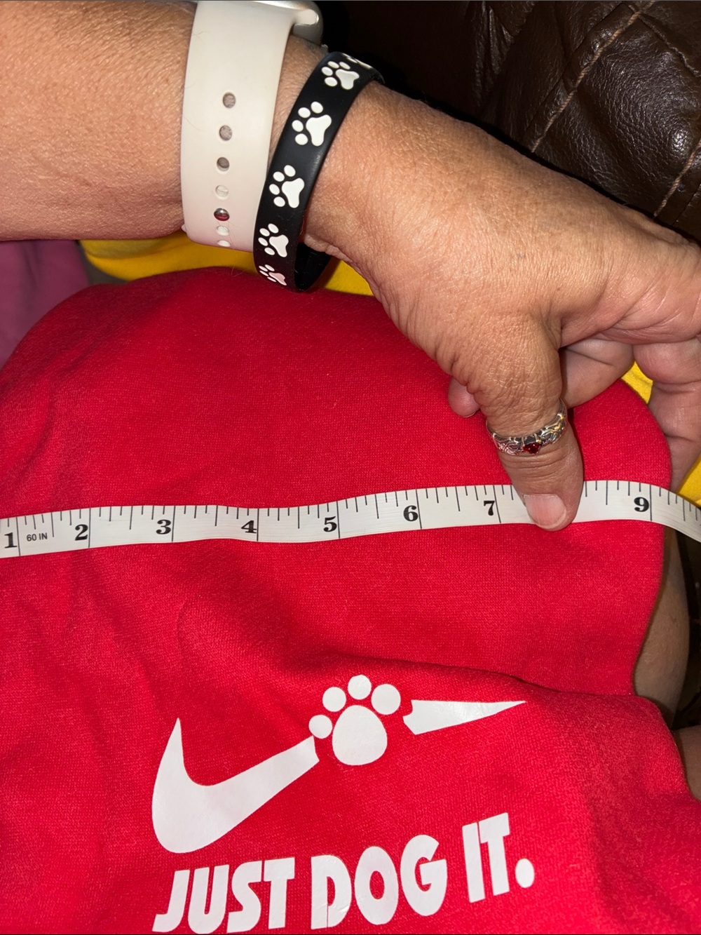 Just Dog It. Pet Hoodies - Red/Yellow and Pink/Lavender Duo - Picture 2 of 3